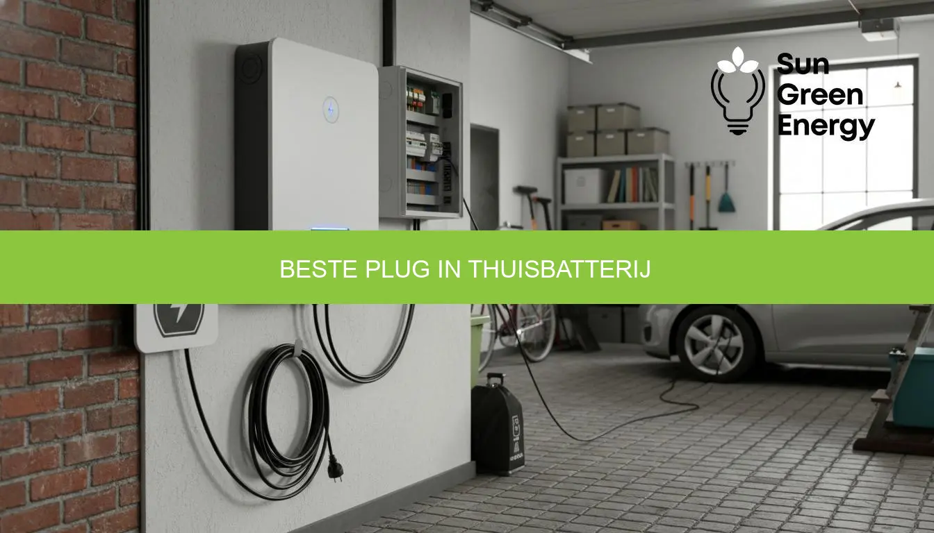 Beste plug in thuisbatterij: test, prijs & advies België