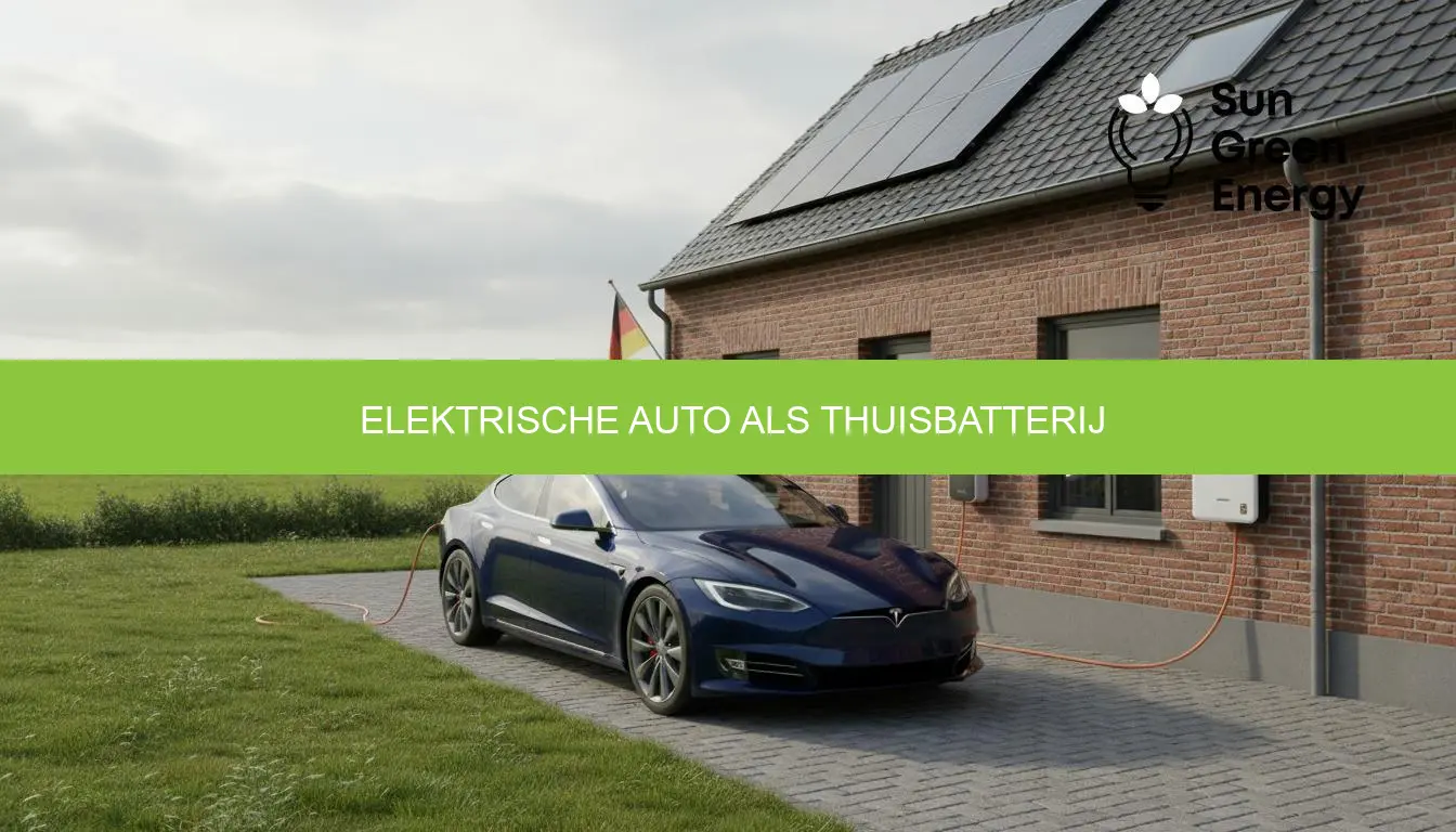 Elektrische auto als thuisbatterij: werking en prijs