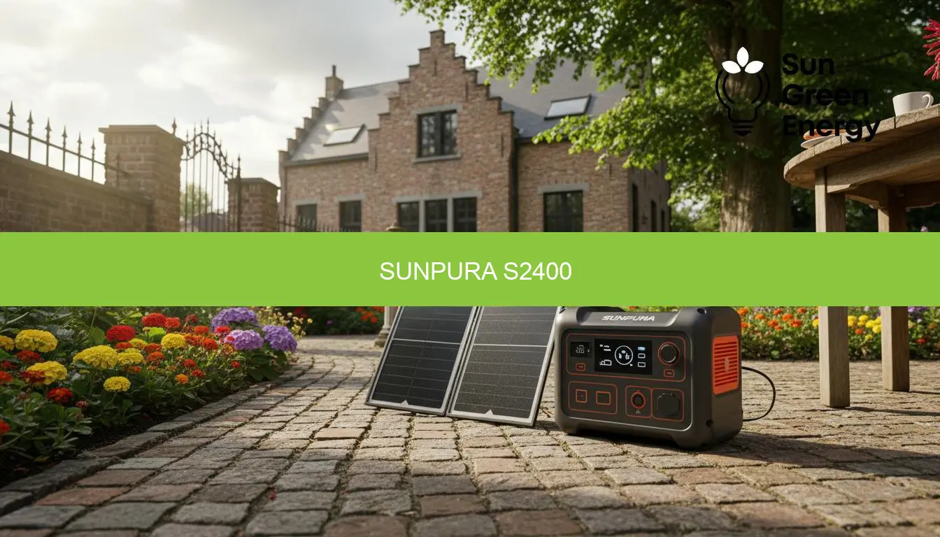 Sunpura S2400: specs, prijs en advies | Sun Green Energy