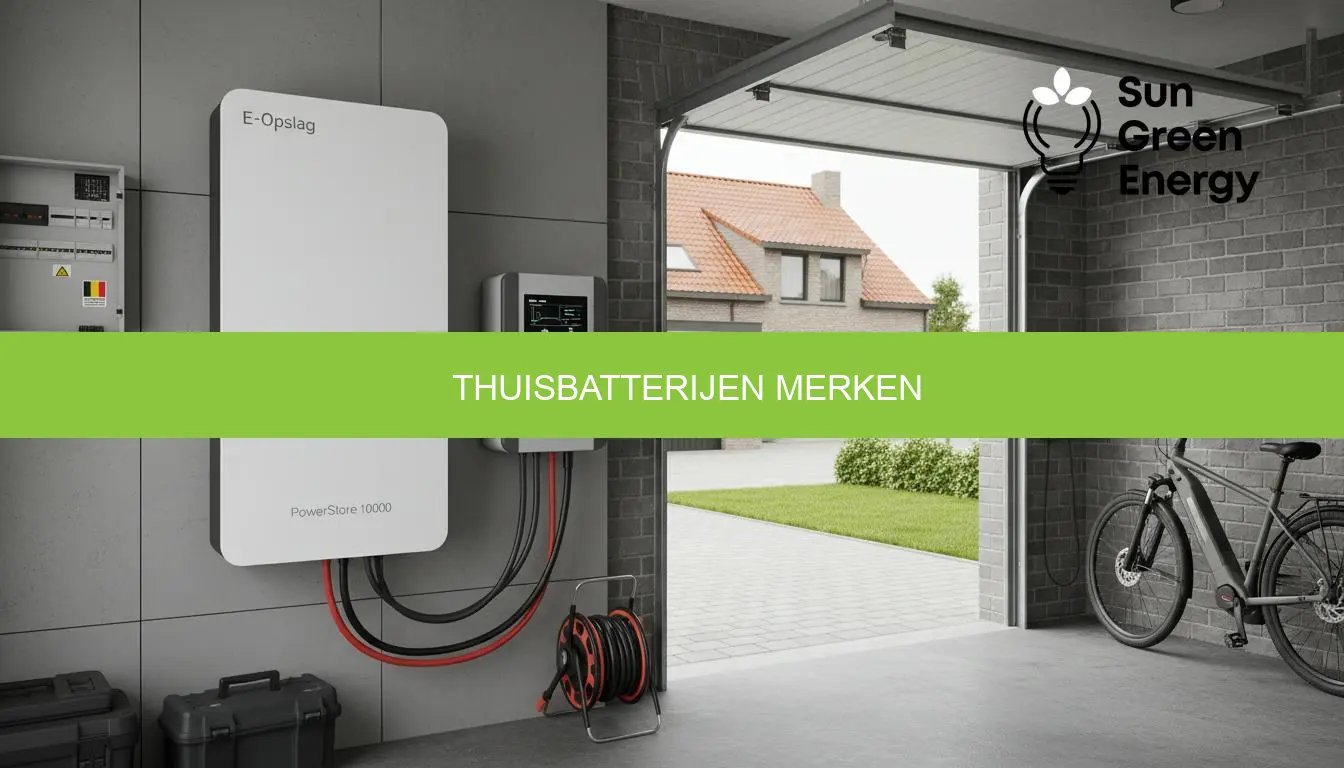 Thuisbatterijen merken vergelijken: prijzen & advies